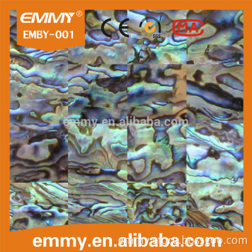 High quality abalone shell mother of pearl pieces mosaic tiles with irregular triangle
